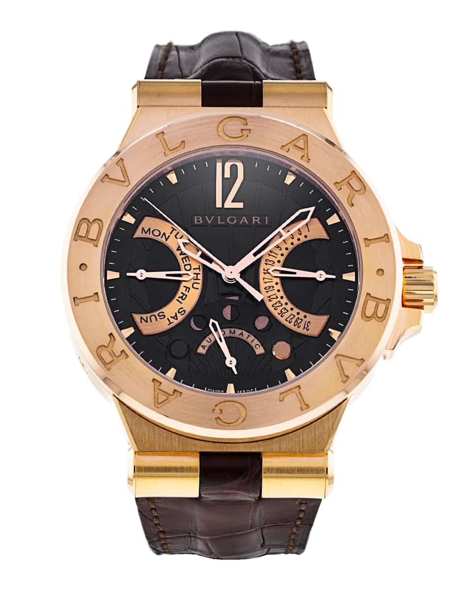 Bvlgari diagono discount retrograde moonphase